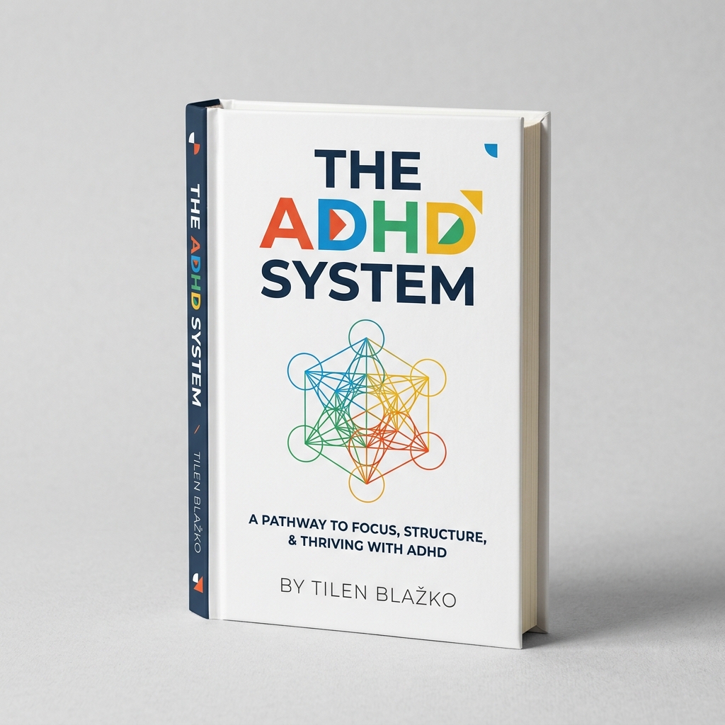 Fizična knjiga The ADHD System - Tilen Blažko